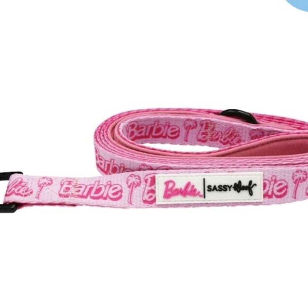 Barbie X Sassy Woof Barbie Malibu Fabric Leash